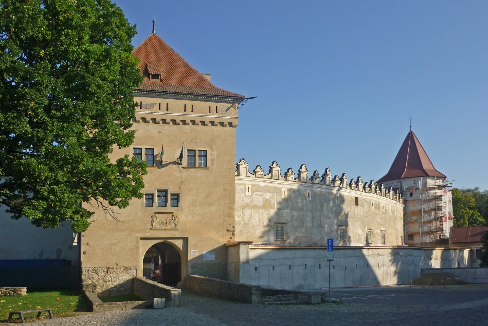 Veže a hradby Kežmarského hradu