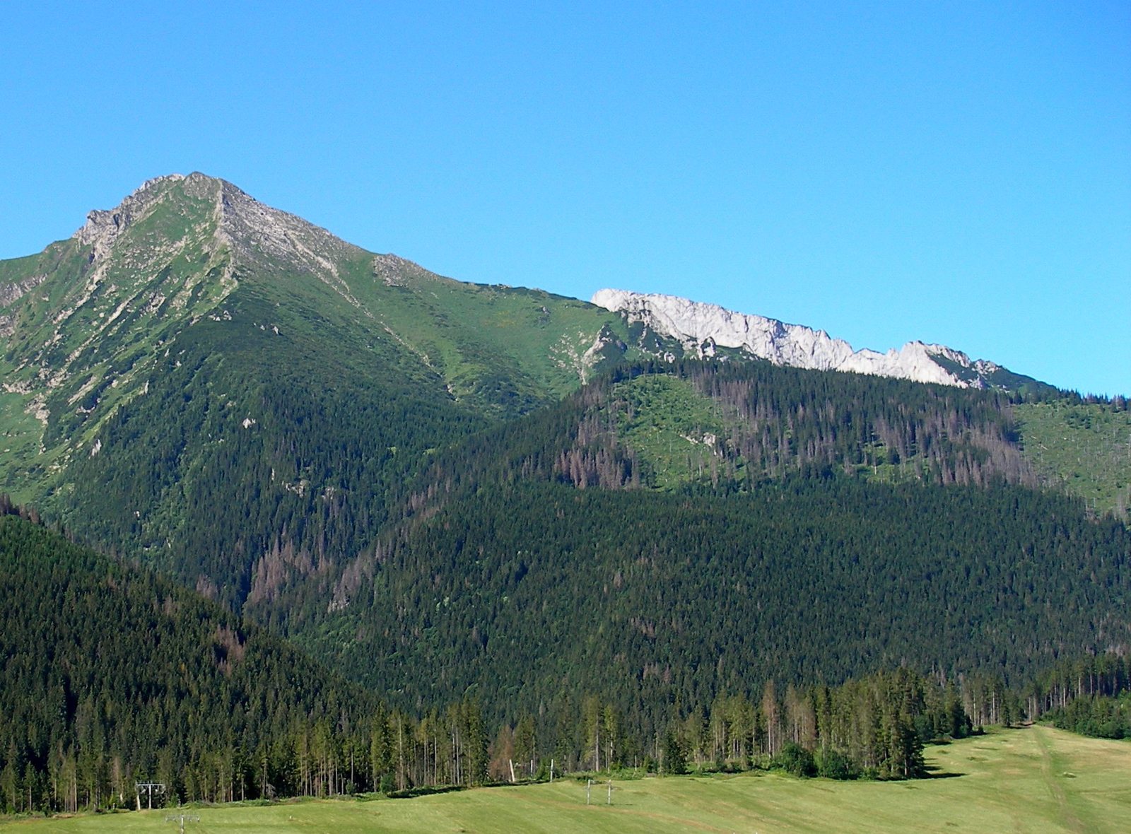 Belianske Tatry nad Kežmarkom